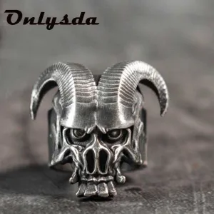 Unique Satanic Demon Sorath Skull Ring