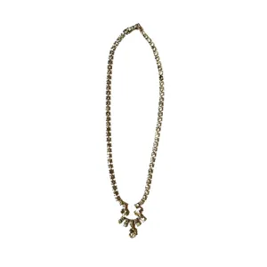Vintage Crystal Statement Necklace
