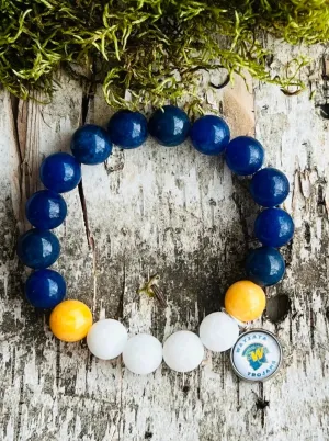 Wayzata Trojans School Spirit Bracelet [Home]