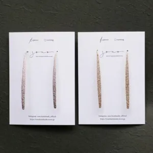 Wire Hook Pierced Earrings