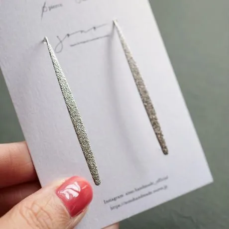 Wire Hook Pierced Earrings