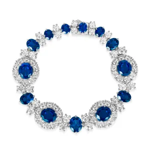 Worth Avenue Bracelet in Blue Sapphire